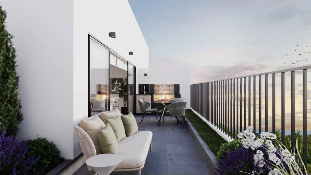 Olivar-Terraza Duplex B1302