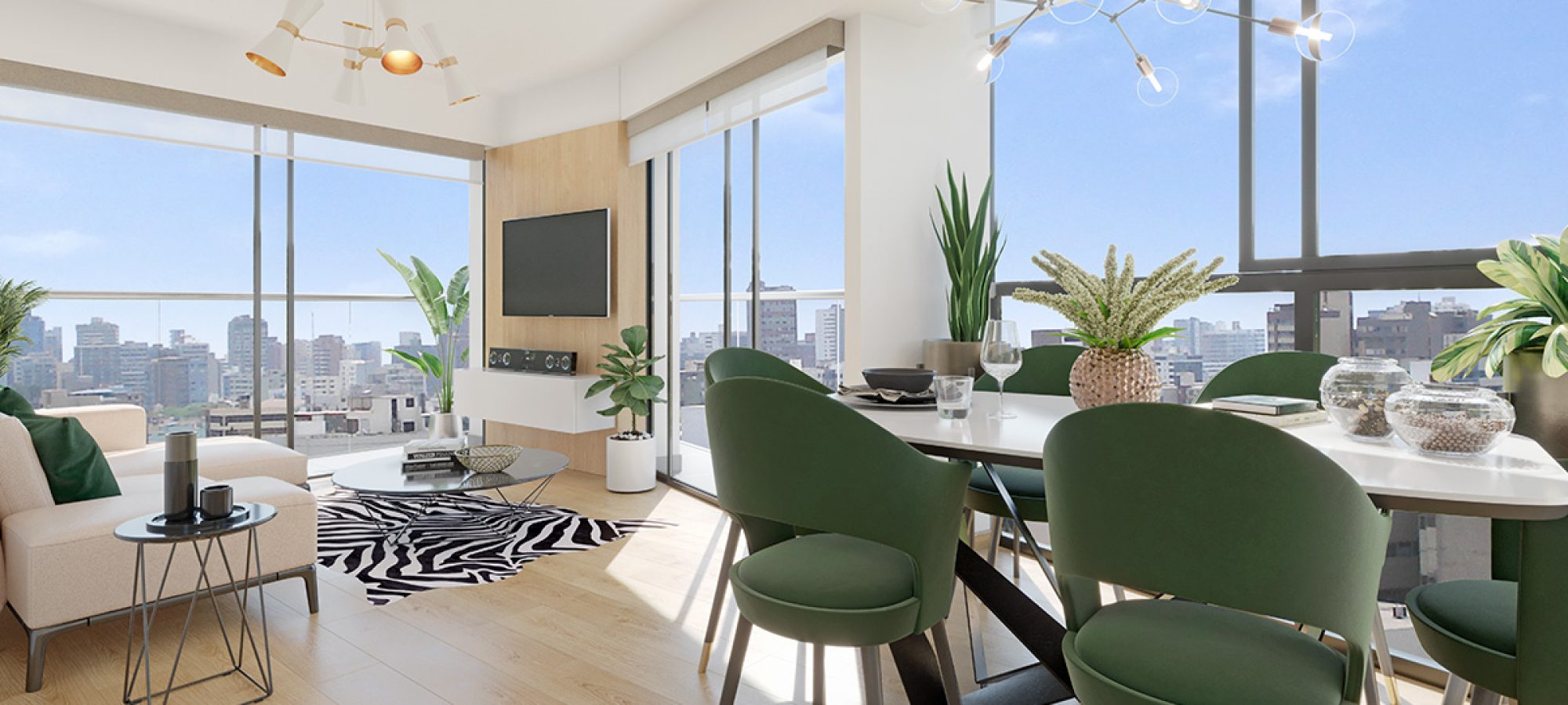 departamento con balcón en Jesús María